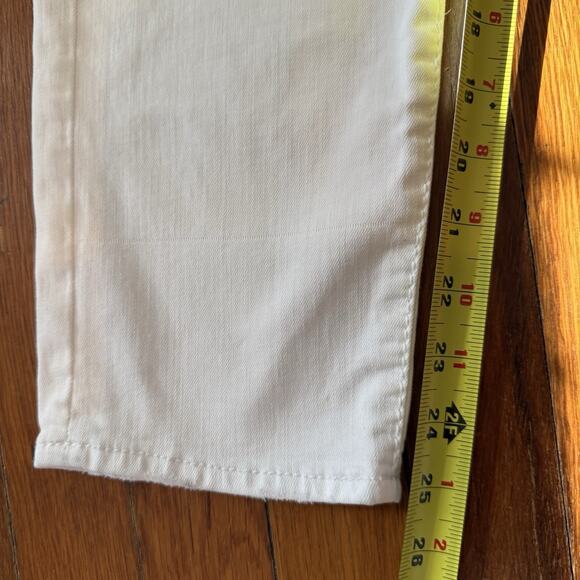 Silver Jeans Womens Boyfriend Skinny Super Stretch White Size 26 28x25 - Picture 8 of 16